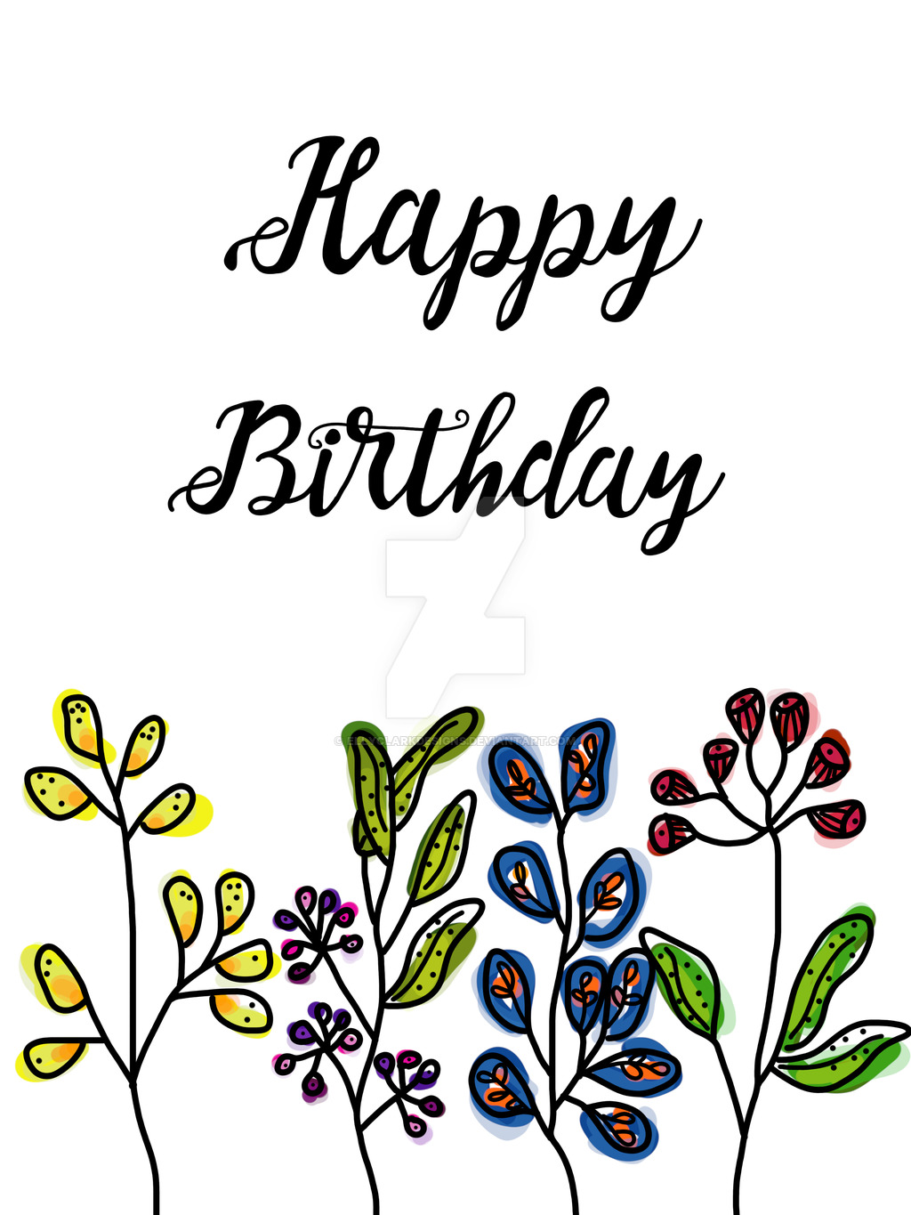 1024x1365 Happy Birthday Card