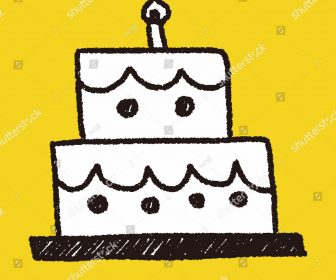 336x280 Rapunzel Birthday Cake Tag