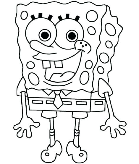 470x555 Spongebob Happy Birthday Coloring Pages Hello Kitty Happy Birthday