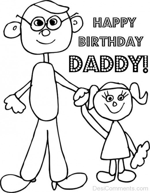 520x670 Happy Birthday Dad Drawings Hemmensland
