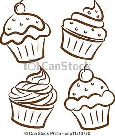 236x279 Happy Birthday Cupcake Sketch Drawing Awesome Free Happy Birthday