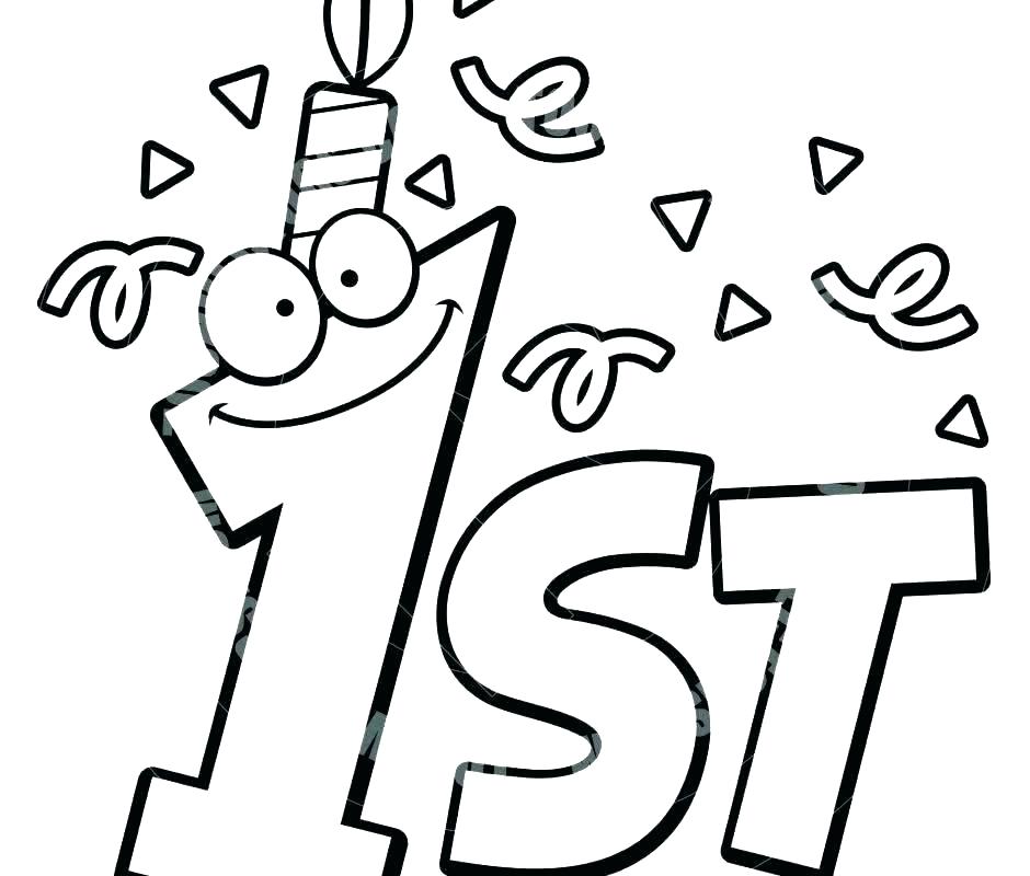 940x800 Printable Happy Birthday Coloring Pages