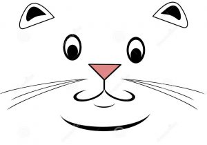 300x210 Cat Face Drawing Cartoon Cat Face Drawing Cartoon