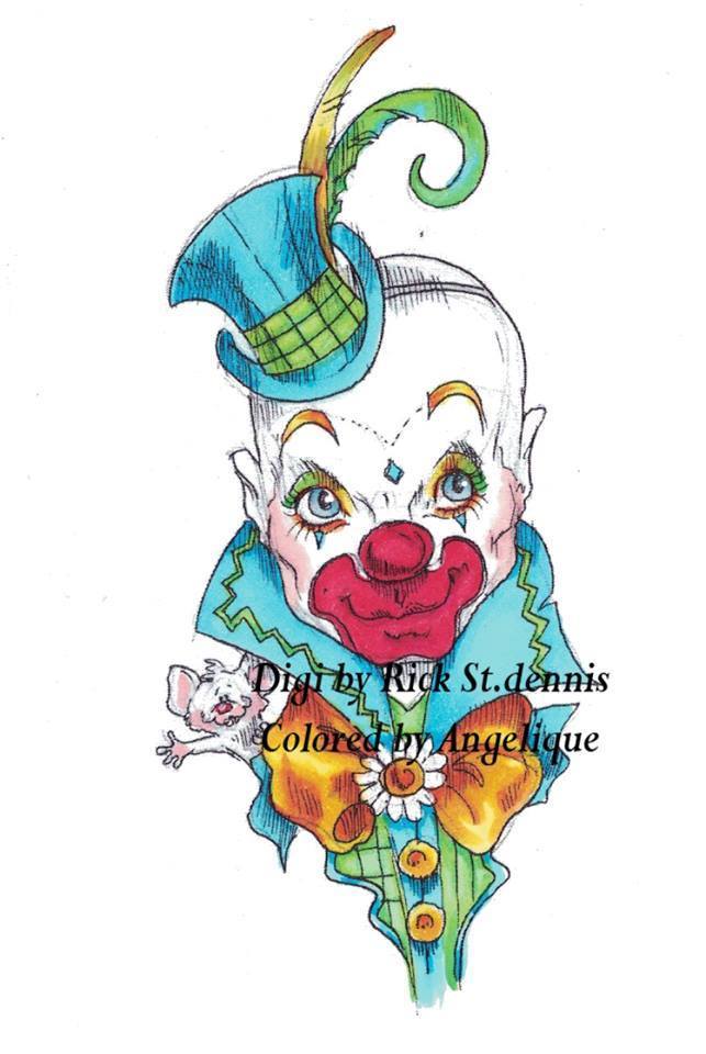 643x960 happy clown burt digi stamp