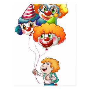 307x307 Happy Clown Drawing Gifts Gift Ideas Zazzle Uk