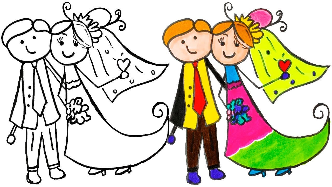 1280x720 Newly Married Happy Couple