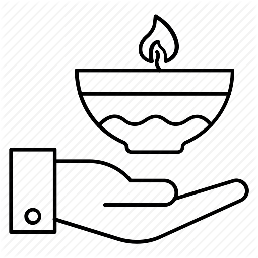 512x512 Drawing Candle Diwali Transparent Png Clipart Free Download