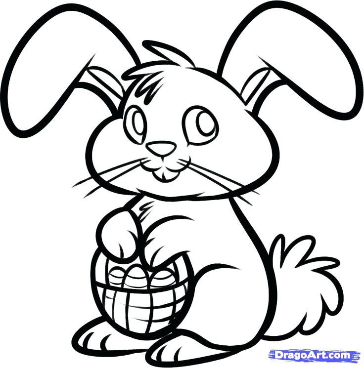 736x745 Drawings For Easter Drawings Drawings Ideas Happy Download Draw