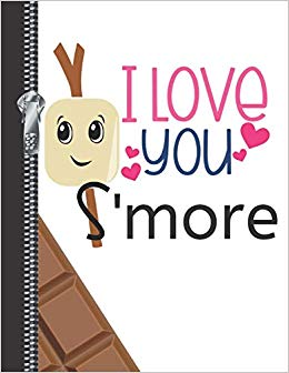 260x336 I Love You S'more Cute Campfire Treat Sketchbook Drawing Art Book