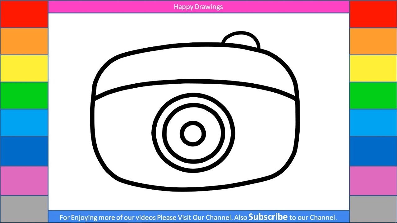 1280x720 How To Draw Cute Camera