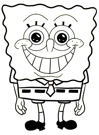 329x450 How To Draw Happy Beaming Smiling Spongeob Squarepants Drawing