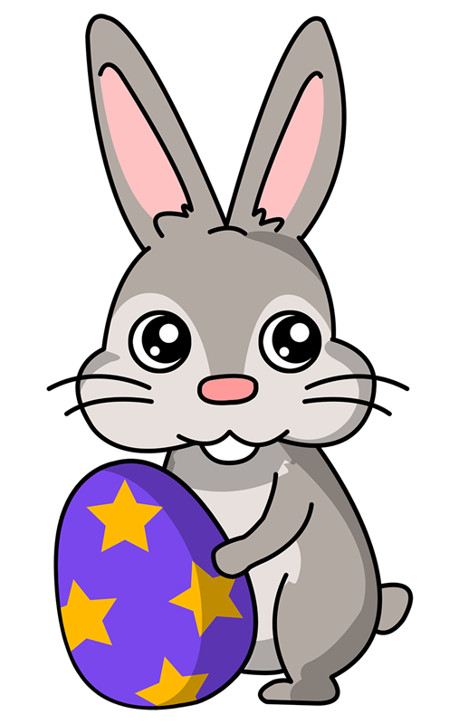 507x800 Scary^ Easter Bunny Images Pictures, Clipart, Cartoon Drawing