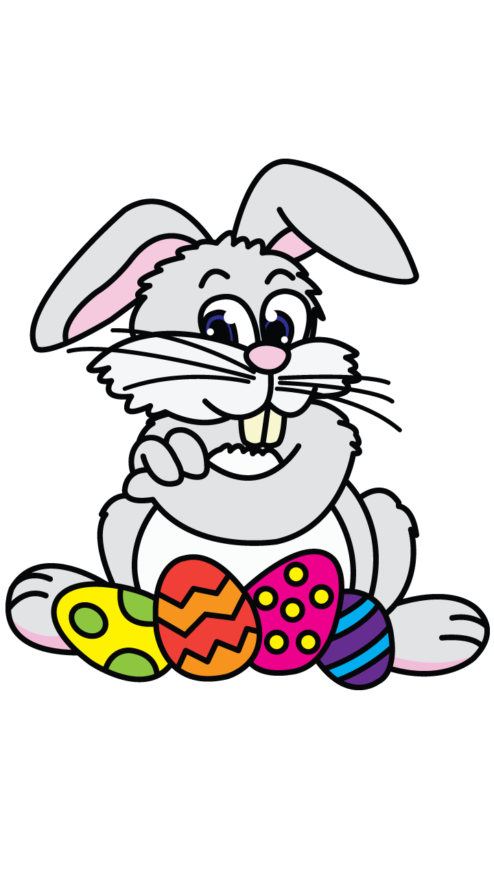 720x1280 Drawing Egg Easter Bunny Transparent Png Clipart Free Download