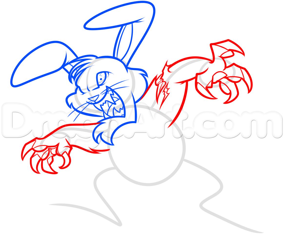1165x1036 Easter Bunny Drawing Easy Hd Easter Images