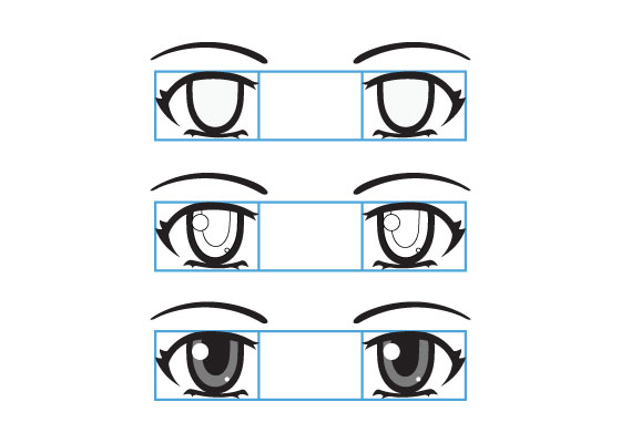 560x400 How To Draw Anime Eyes And Eye Expressions Tutorial