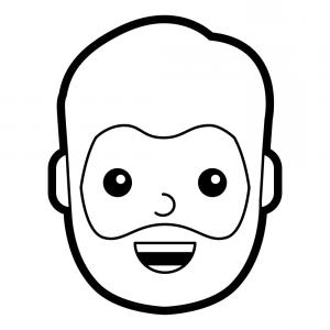 300x300 Stock Illustration Happy Smiling Laughing Cartoon Faces Tiny