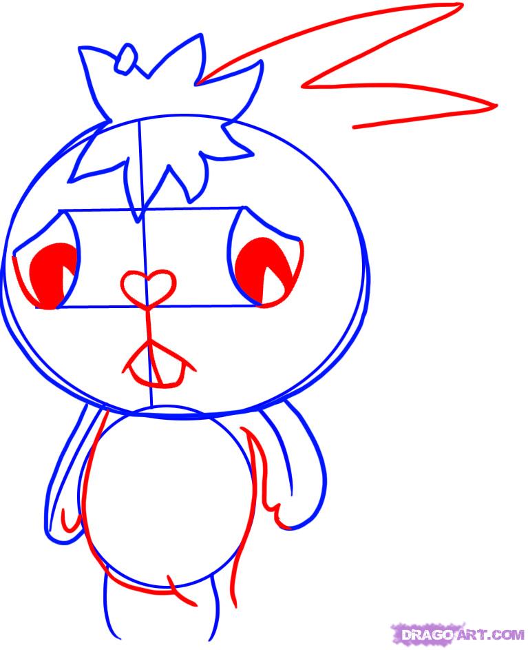 767x943 Happy Eyes Drawing