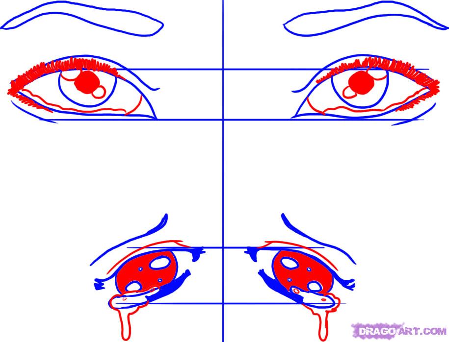 Рисовать глаза в психологии