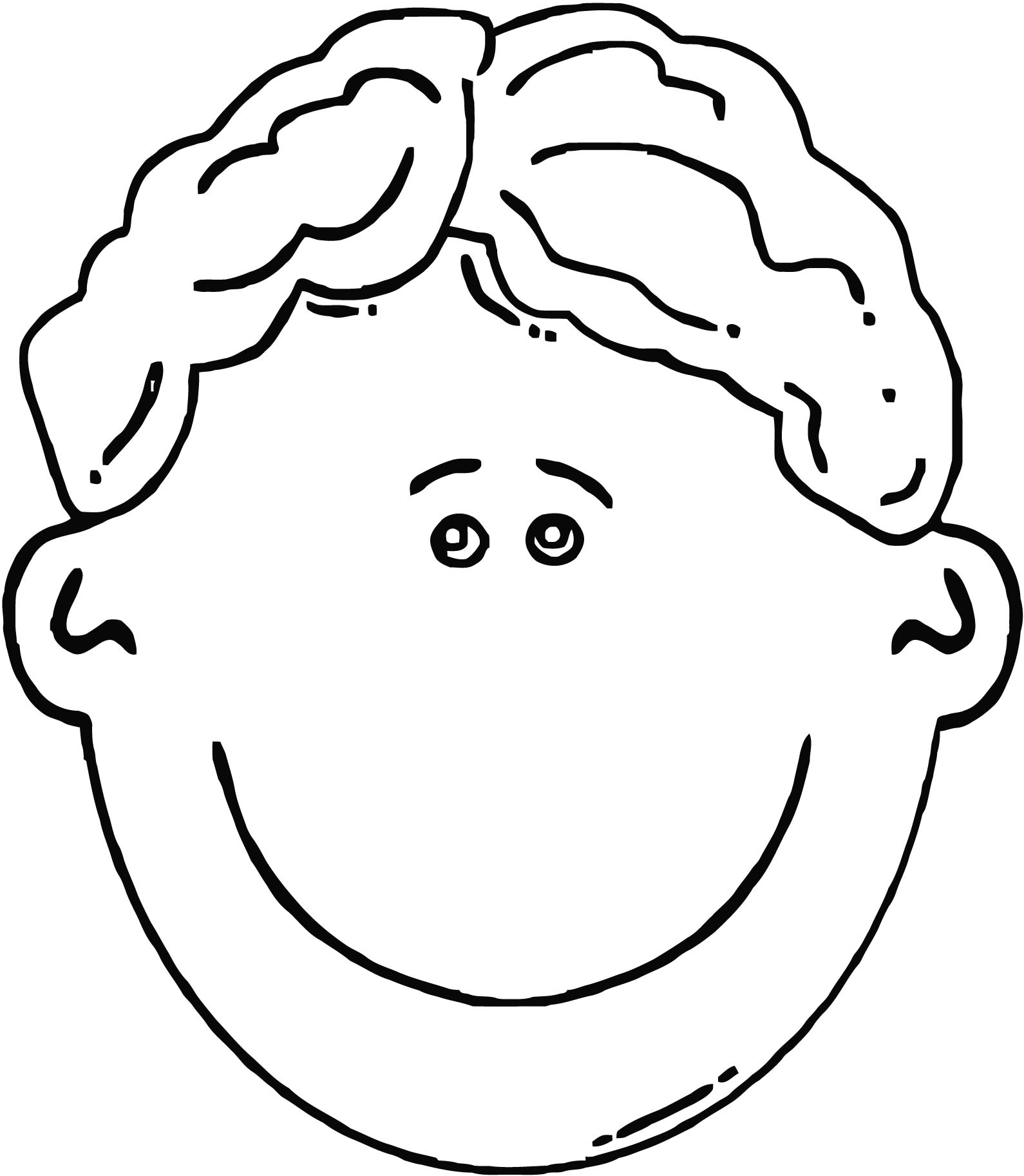Happy Face Cartoon Drawing | Free download on ClipArtMag