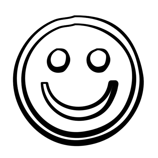 512x512 Fingers Drawing Smiley Face, Picture