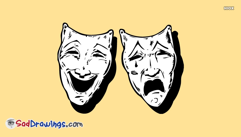 934x534 Huge Collection Of 'happy Sad Face Drawing' Download More Than