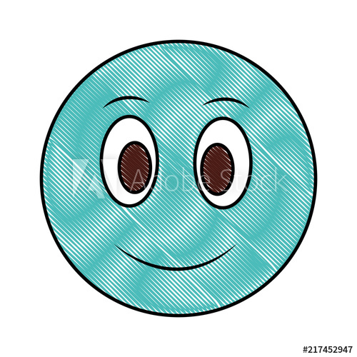 500x500 Big Smiley Emoticon Happy Face Drawing Color Image