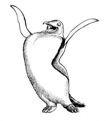 357x408 Kids N Coloring Pages Of Happy Feet