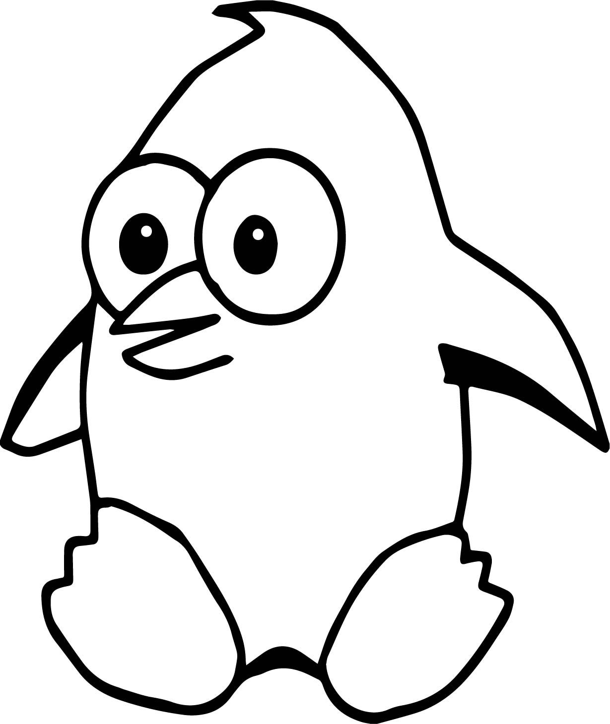 1229x1460 Awesome Happy Feet Toddler Basic Mumble Coloring