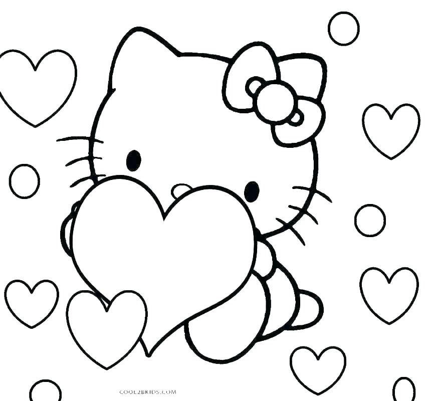 868x800 Happy Halloween Coloring Pages Hello Kitty Coloring