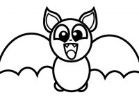 200x150 Happy Halloween Coloring!! Learning How To Draw A Baby Bat