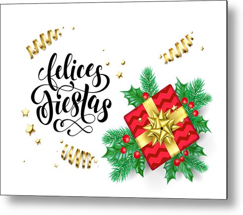 493x436 Felices Fiestas Spanish Happy Holidays Calligraphy Hand Drawn Text