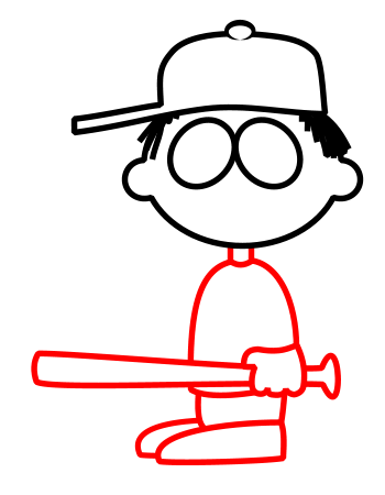 350x450 Cartoon Drawing For Kid Hand Drawing Cartoon Character Happy Kids