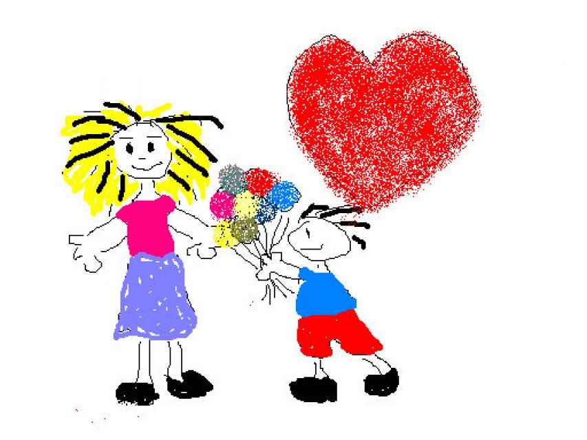 853x640 How To Draw Happy Mother's Day Mom