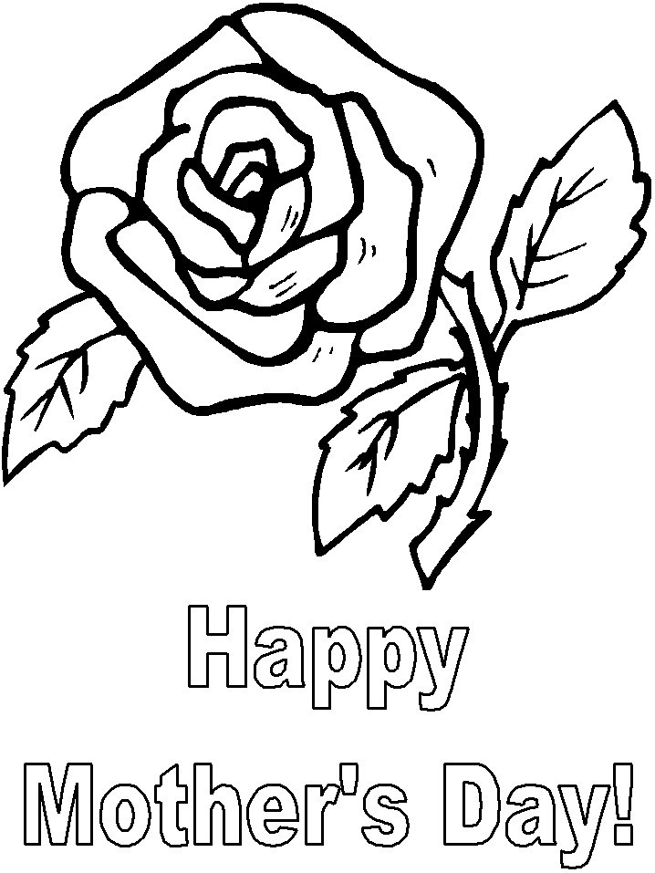 718x957 Printable Mothers Day Coloring Pages Mother S Day Coloring Pages