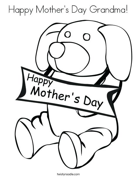 468x605 Mothers Day Coloring