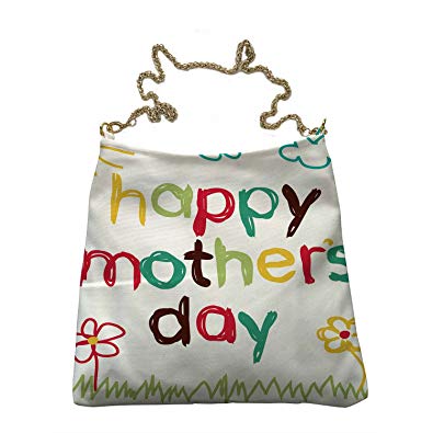 395x395 Custom Cute Hand Draw Card Happy Mother's Day Canvas