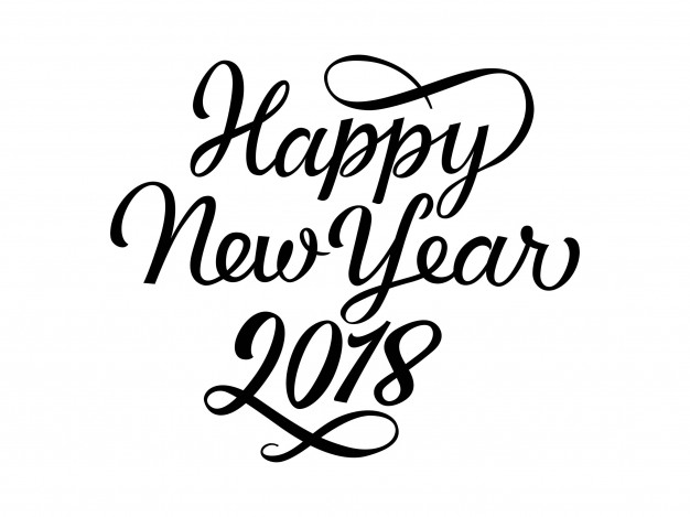 626x469 Happy New Year Lettering Vector Free Download