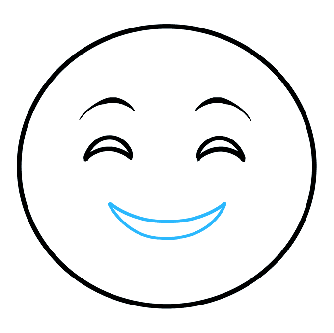 680x678 How To Draw Emojis Happy Emoji