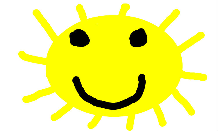 750x450 How To Draw Happy Sun Step