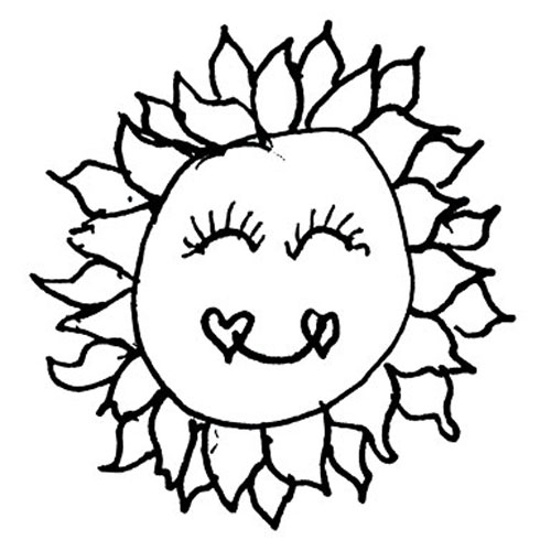 500x500 Mama Peggy's Sun Drawing