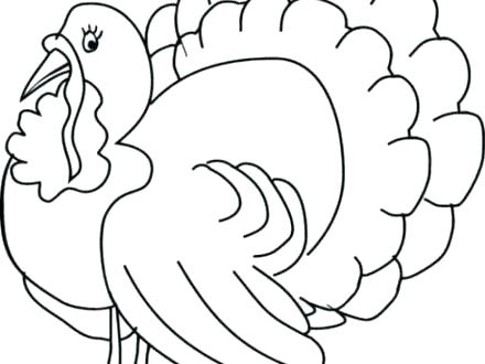 440x330 Cooked Turkey Coloring Pages Happy Thanksgiving For Adults Quotes