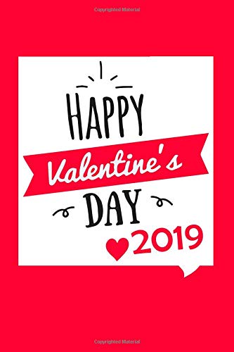 333x500 Happy Valentine's Day Blank Sketchbook, Pages, White