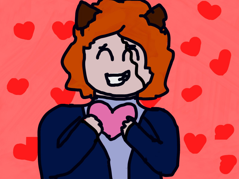 800x600 Happy Valentines Day A Character Speedpaint Drawing