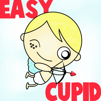 400x400 How To Draw Baby Cupid For Valentines Day Drawing Tutorial