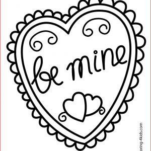 300x300 Happy Valentines Coloring Pages New Free Disney Coloring Pages