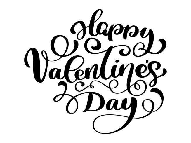 654x490 Happy Valentines Day Typography Poster