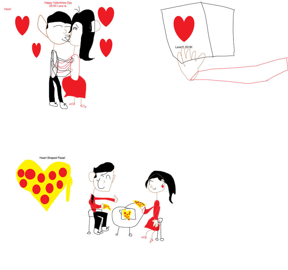 924x865 Valentines Day Drawing