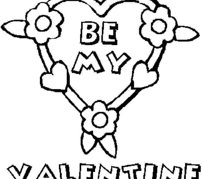 678x600 Coloring Book Valentine Cards Happy Valentines Day Card Coloring