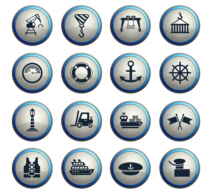 900x827 harbor icon set