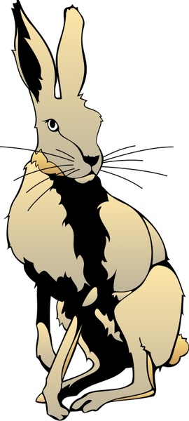 270x600 Hare Free Vector In Open Office Drawing